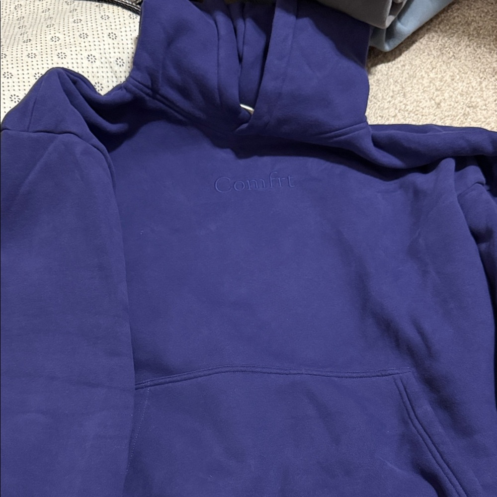 Comfrt blue Purple Hoodie size 2xl
